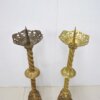 Candelabros de pie bronce - Imagen 3