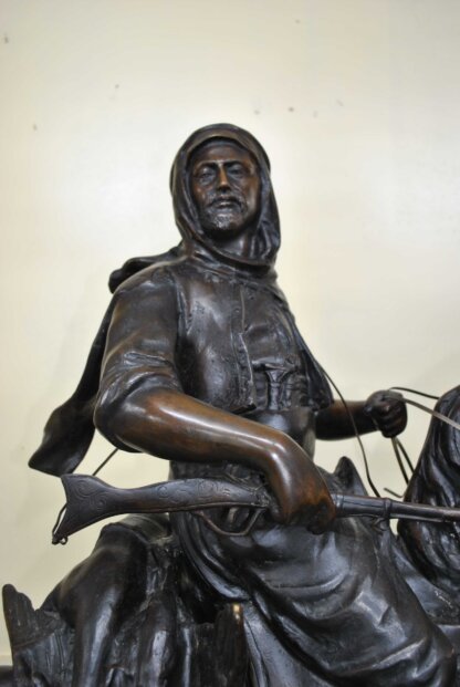 Escultura jinete bronce - Imagen 2