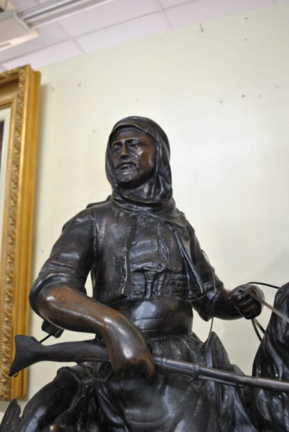 Escultura jinete bronce - Imagen 3