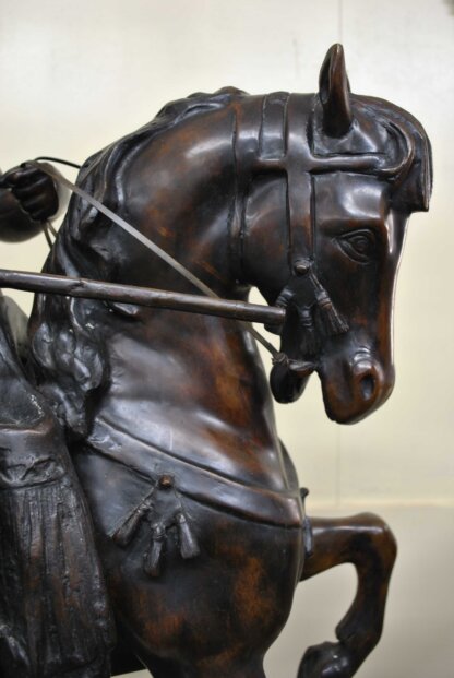 Escultura jinete bronce - Imagen 5
