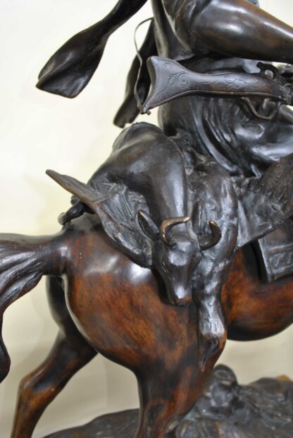 Escultura jinete bronce - Imagen 7