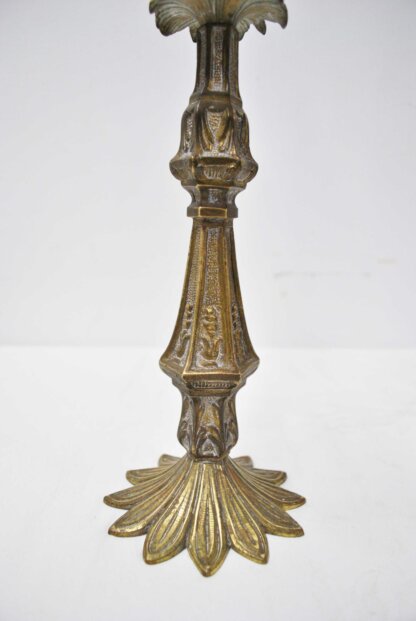 Candelabro bronce cincelado - Imagen 4