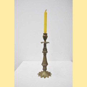 Candelabro bronce cincelado