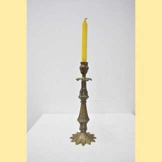 Candelabro bronce cincelado