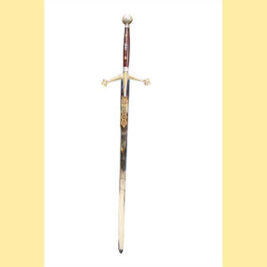 Espada empuñadura madera