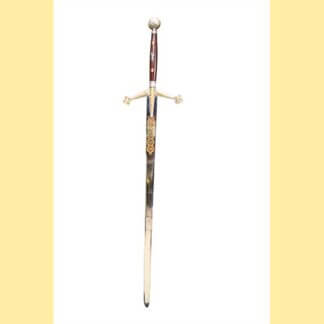Espada empuñadura madera