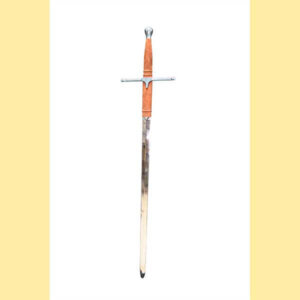 Espada forrada en gamuza