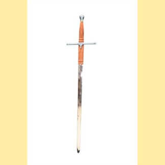 Espada forrada en gamuza