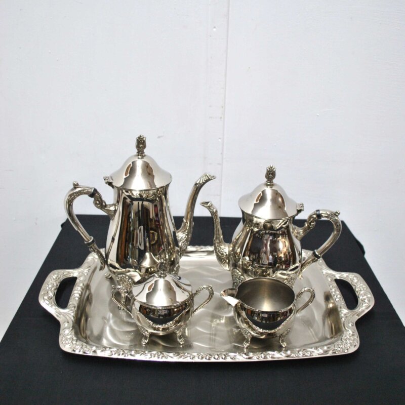 Juego de café alpaca