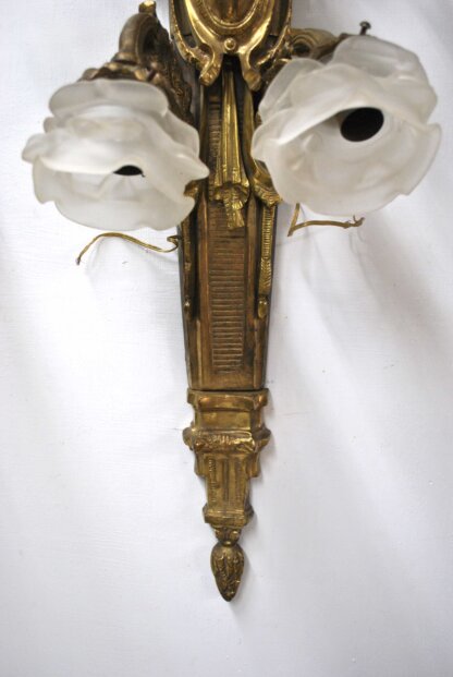 Apliques bronce Luis XVI - Imagen 6