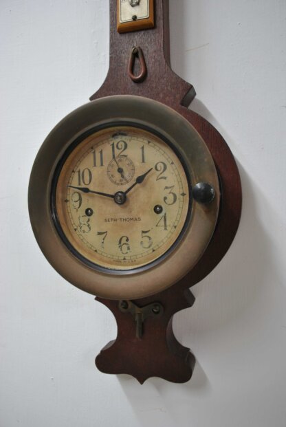 Reloj con termómetro Seth Thomas - Imagen 4