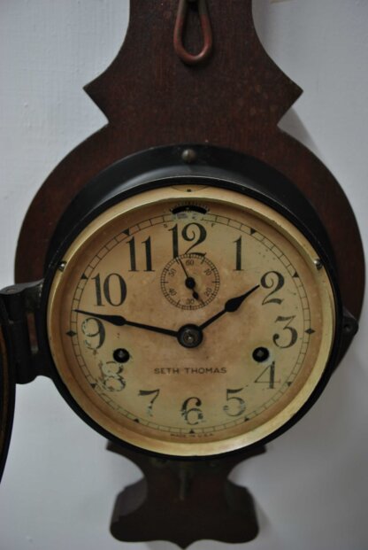 Reloj con termómetro Seth Thomas - Imagen 5