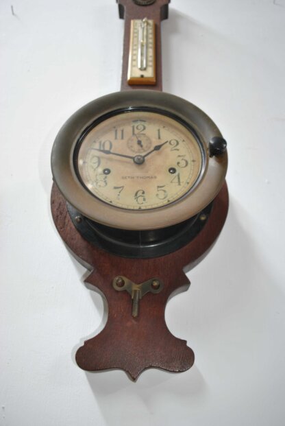 Reloj con termómetro Seth Thomas - Imagen 7