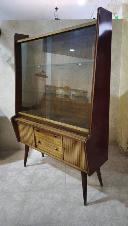 Vitrina Vintage madera y cristal - Imagen 3