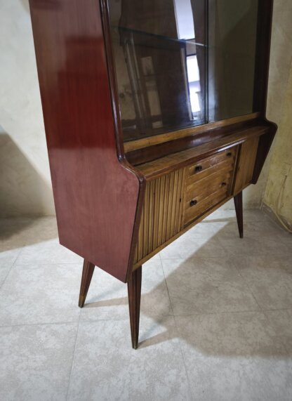 Vitrina Vintage madera y cristal - Imagen 4