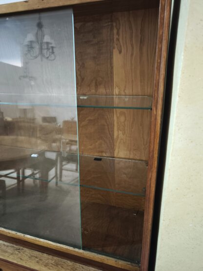 Vitrina Vintage madera y cristal - Imagen 6