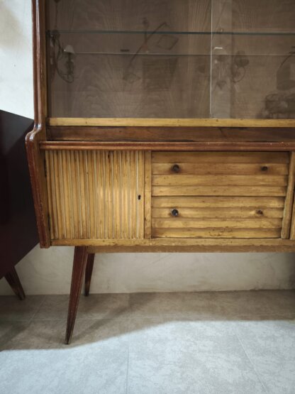 Vitrina Vintage madera y cristal - Imagen 8