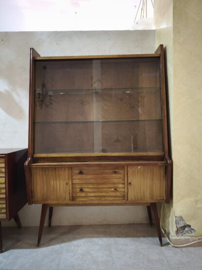 Vitrina Vintage madera y cristal - Imagen 9