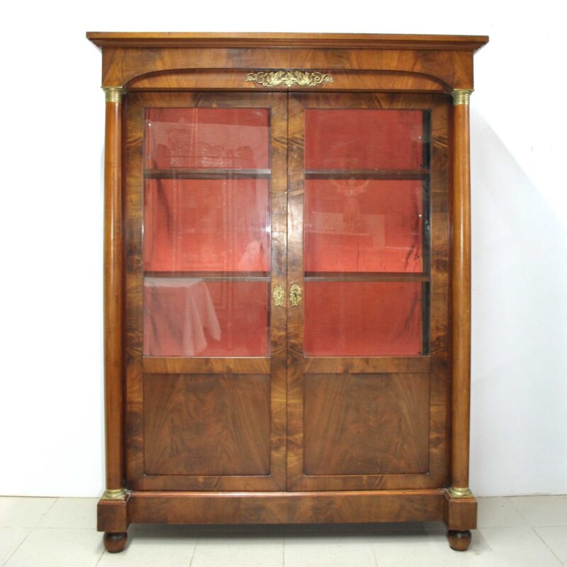 Vitrina Imperio de caoba