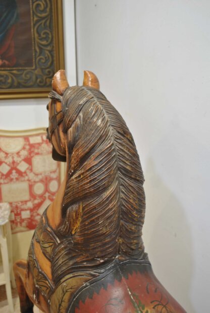 Gran caballo de madera - Imagen 10