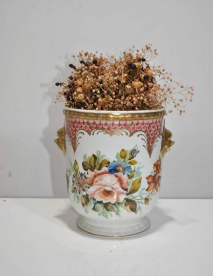 Macetero romántico porcelana