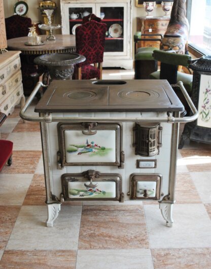 Cocina antigua porcelana