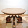 Mesa madera y tapa mármol - Imagen 4