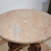 Mesa madera y tapa mármol - Imagen 5