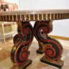 Mesa madera y tapa mármol - Imagen 7