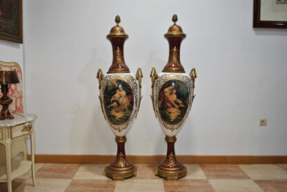 Jarrones porcelana 145 cm - Imagen 3