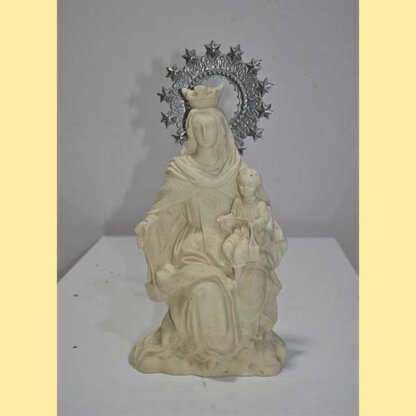 Figura resina Virgen del Carmen