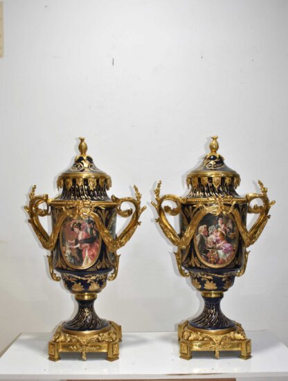 Jarrones estilo Sevres - Imagen 2