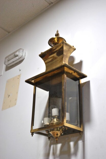 Farol de latón dorado - Imagen 3
