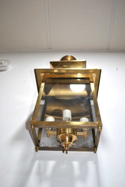Farol de latón dorado - Imagen 4