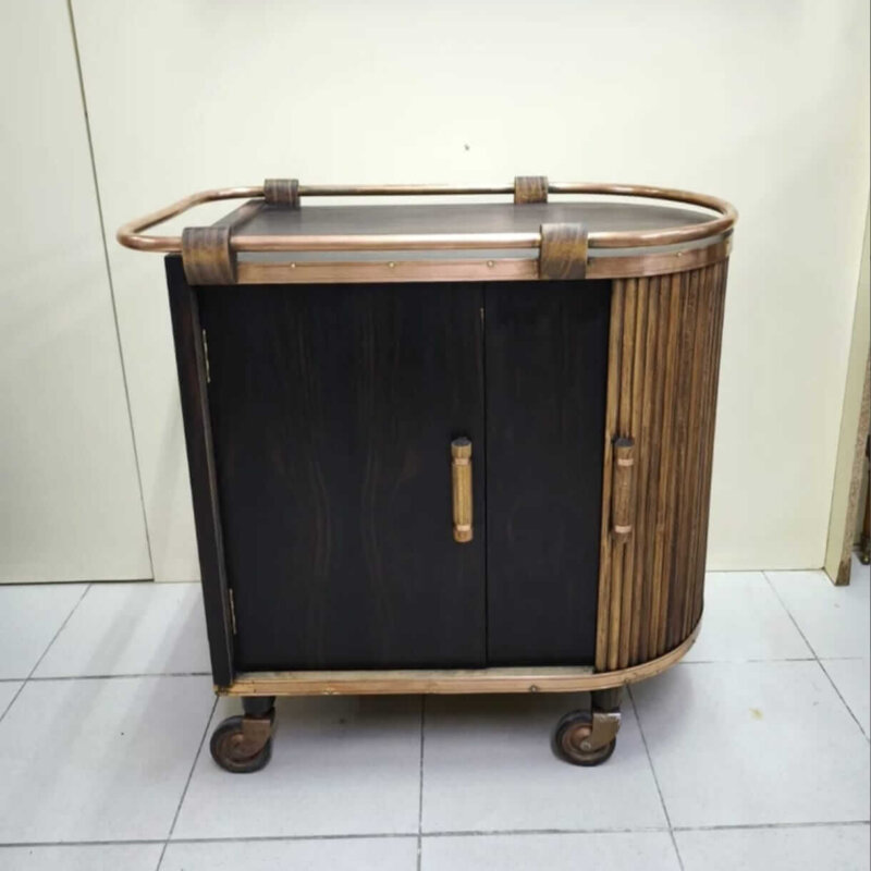 Carro licorera Art Decó