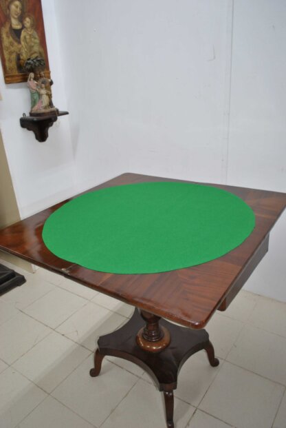 Mesa de juegos caoba - Imagen 8