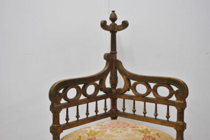Silla esquinera estilo Gótico - Imagen 4