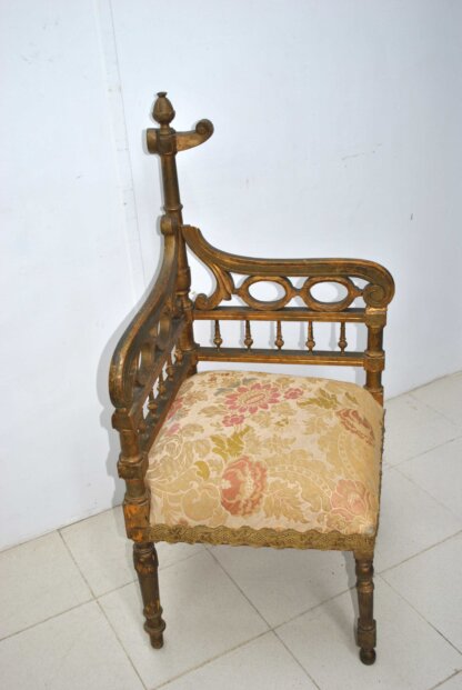 Silla esquinera estilo Gótico - Imagen 6