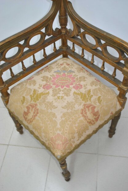Silla esquinera estilo Gótico - Imagen 8