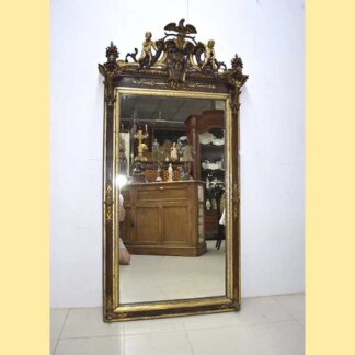 Espejo madera y oro