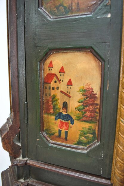 Gabinete antiguo pintado a mano - Imagen 6