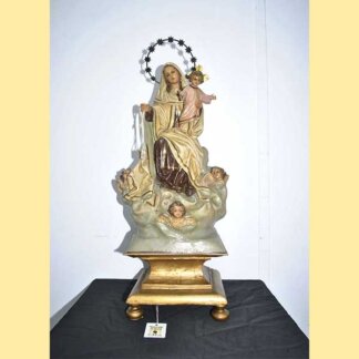 Figura Virgen del Carmen y Niño