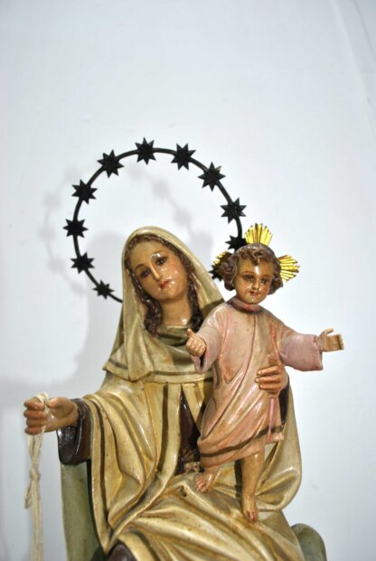 Figura Virgen del Carmen y Niño - Imagen 4