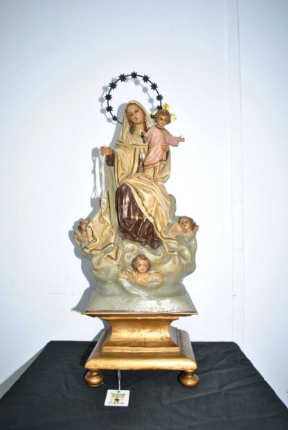 Figura Virgen del Carmen y Niño - Imagen 2