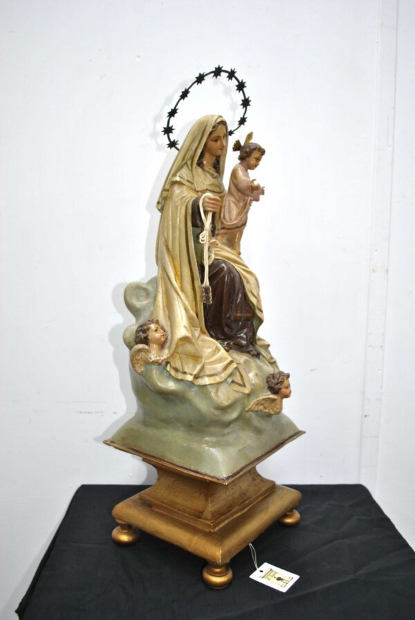 Figura Virgen del Carmen y Niño - Imagen 10