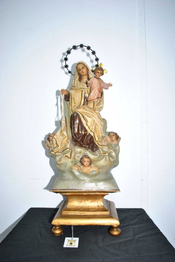 Figura Virgen del Carmen y Niño - Imagen 2