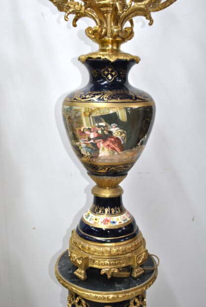 Candelabros imperiales con peanas - Imagen 5