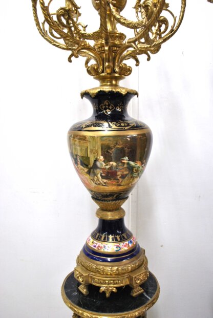 Candelabros imperiales con peanas - Imagen 7