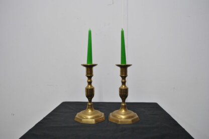 Porta velas o candelabros latón - Imagen 3