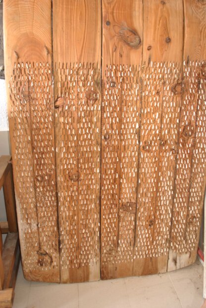 Trillo antiguo de madera - Imagen 4